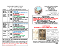 bollettino parrocchiale 25-08-2019 15-09-2019
