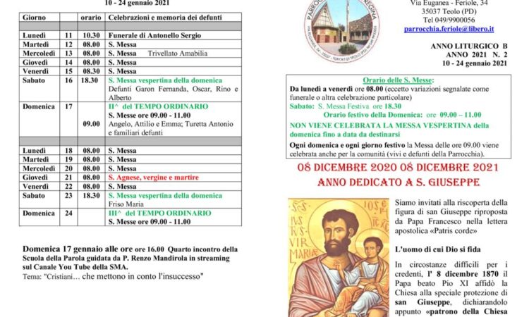thumbnail of bollettino parrocchiale 10-01-2021 24-01-2021